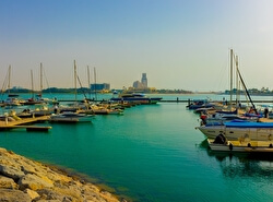 Пристань Al Hamra Marina